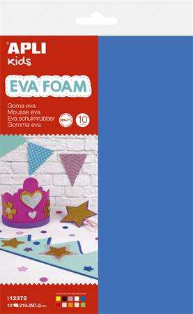 APLI Moosgumi, 200x300 mm, APLI Kids "Eva Sheets", vegy...