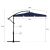 Funfit premium dark blue patio umbrella dimensions diagram