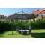 Funfit Premium Tiltable Garden Parasol with Steel Frame and Crank 3.5m #grey 127420072