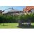 Funfit Premium Tiltable Garden Parasol with Steel Frame and Crank 3.5m #grey 127420072