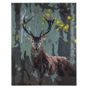 Craft ID Festés szám szerint készlet, gyémántfestés, szarvas, kész termék - Grafix