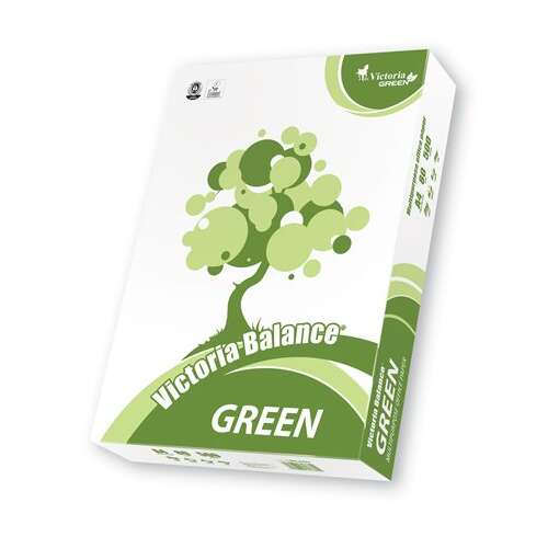 VICTORIA Hârtie pentru copiatoare, reciclată, A4, 80 g, VICTORIA Balance Green