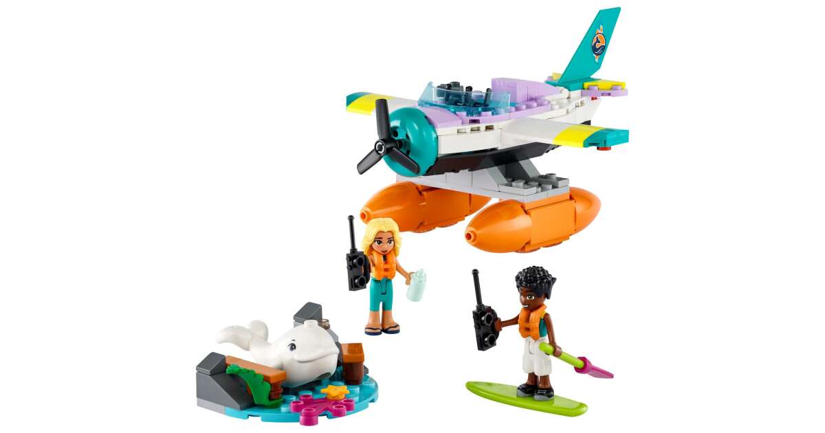 Dolphin Rescue Mission Lego Friends Scuba LEGO® Friends Sea Rescue Plane  41752
