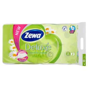 ZEWA Toilettenpapier, 3-lagig, 8 Rollen, ZEWA "Deluxe, Kamille 31570169 Toilettenpapier