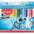 Markere lavabile MAPED Color`Peps Ocean, 18 culori, vârf de 2 mm