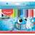 MAPED Color`Peps Ocean abwaschbare Filzstifte, 18 Farben, 2 mm Spitze