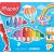 MAPED Felt-tip pen set, 1-5 mm, washable, thick, MAPED "Color`Peps Jumbo", 12 different colours 31570192