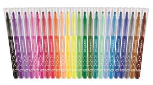 Set de 24 markere lavabile MAPED Color`Peps Long Life - Instrumente de desen