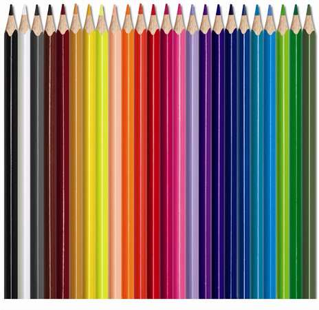 MAPED Set de creioane acuarelă, triunghiular, cu pensulă, MAPED Color Peps, 24 de culori diferite