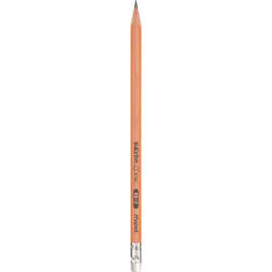 MAPED Graphite pencil with eraser, HB, FSC 100%, triangular, MAPED "Black`Peps"
