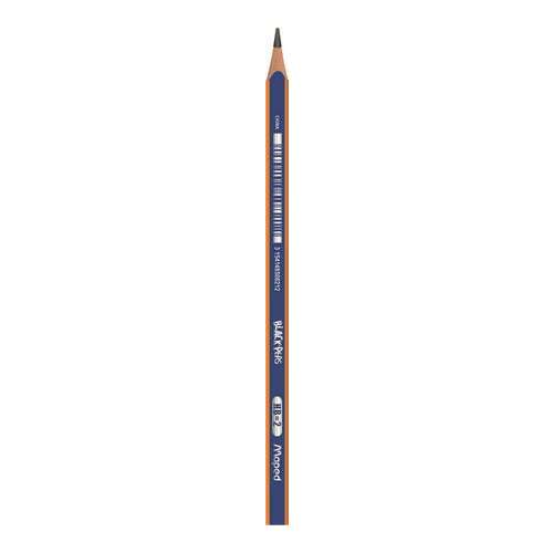 MAPED Graphite Pencil, HB, Triangular, MAPED "Black`Peps Navy"