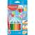Maped Color'Peps Jumbo colored pencils, 12 colors, for kids