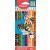 MAPED Color'Peps Animal 12 Colored Pencils Set, Triangular, Animal Print Packaging