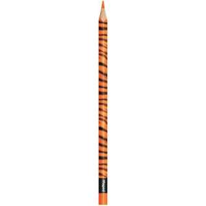 MAPED Color`Peps Animal orange colored pencil with tiger print - Colored Pencil