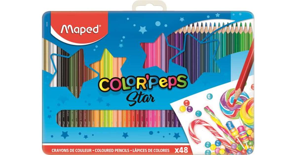 Maped Color'Peps Colored Pencils 36 Colors 