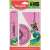 Maped Twist'n Flex 3-teiliges Lineal-Set, rosa, beinhaltet Lineal, Winkelmesser und Dreieck