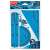 Maped Twist'n Flex 3 piece ruler set, blue, includes ruler, protractor, and triangle