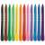 12 pack of MAPED Color'Peps PlastiClean crayons, assorted colors