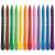 12 pack of MAPED Color'Peps PlastiClean crayons, assorted colors