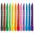 12 pack of MAPED Color'Peps PlastiClean crayons, assorted colors
