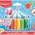 Creioane cerate MAPED Color'Peps Maxi, 12 culori, ambalaj