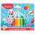 MAPED Color'Peps Maxi Wachsmalstifte, 12 Farben, Verpackung
