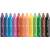 MAPED Color'Peps Maxi Wax zsírkréta, 12 szín, vegyes színek