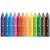 Восъчни пастели MAPED Color'Peps Maxi, 12 цвята, асортирани цветове
