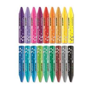 Olejové pastelky MAPED Color'Peps, sada 24 farieb - Pastelky