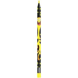 MAPED Color'Peps Monster yellow colored pencil, with fun monster design - Colored Pencil