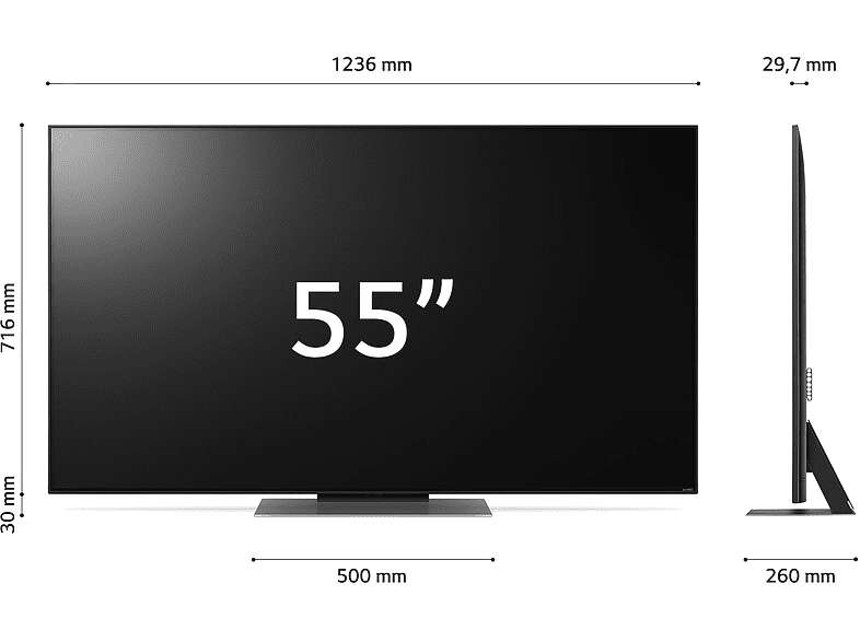 Lg 55qned813re qned 4k uhd smart led televízió, 139 cm, hdr