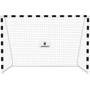 Football goal 300x200 cm, folding football goal, white