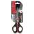 MAPED Advanced Gel Soft Gel Schere, 17 cm, schwarz-rote Griffe, Edelstahlklingen, verpackt