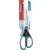 MAPED Essentials Soft office scissors, 21cm, blue and black handles, packaged