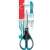 MAPED Essentials Soft irodai olló, 17 cm, kék és fekete, csomagolt
