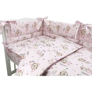Baby Shop 3 részes ágynemű garnitúra - Kis balerina rózsaszín 58968104 Ágynemű - baba