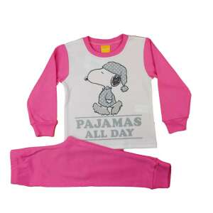 Pamut pizsama Snoopy mintával (104) - pink 58968209 