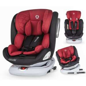 Coccolle Lyra 360°-ban forgatható ISOFIX biztonsági Gyerekülés 0-36kg, Piros