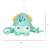 Dimensions of blue interactive crawling octopus toy: 25cm x 13cm