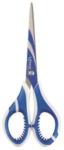 MAPED Zenoa Fit Schere, 17 cm, blau und weiß - Maped