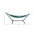 Double Hammock with Metal Stand, Multicolored, 200x150 cm, Maximum Weight 200 kg, Storage Cover Included 140142178