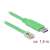 Delock 62960 1.8m USB 2.0 to RJ45 Console Cable, green