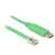 Delock 62960 USB 2.0 to RJ45 Console Cable, 1.8m, green