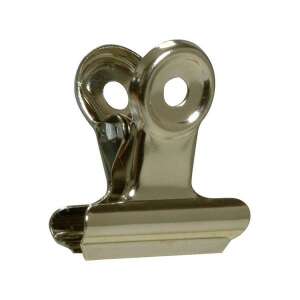 Sakota 22mm rugós csiptető, fém, papírok összefogásához, 6 db-os csomag - Irodai kiegészítő