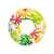 Intex 97 cm inflatable ring with tropical leaves design