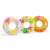 Intex 97 cm inflatable ring with floral design, 3 different colors