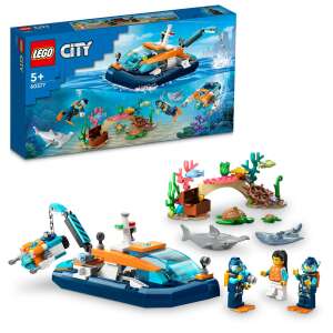 LEGO® City Exploration Mélytengeri kutató tengeralattjáró 60379 59164154 LEGO City