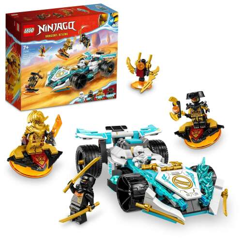 LEGO® Ninjago Zane sárkányerő Spinjitzu versenyautója 71791 97341863