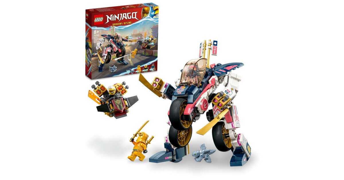 LEGO® Ninjago Sora convertible robot racing motor 71792 | Pepita.com