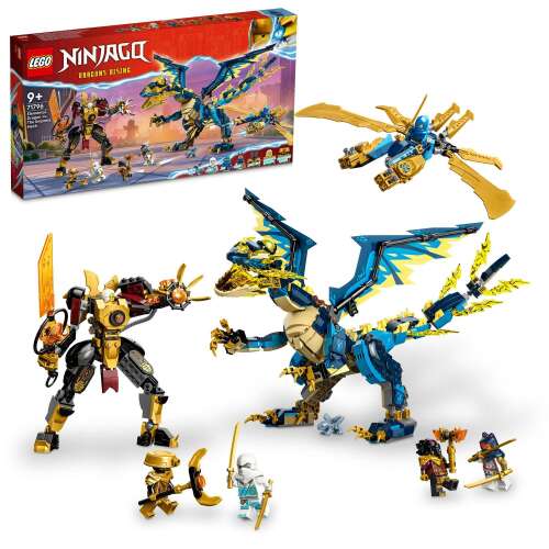 LEGO® Ninjago Elementálni draci vs. Cisárovnin robot 71796